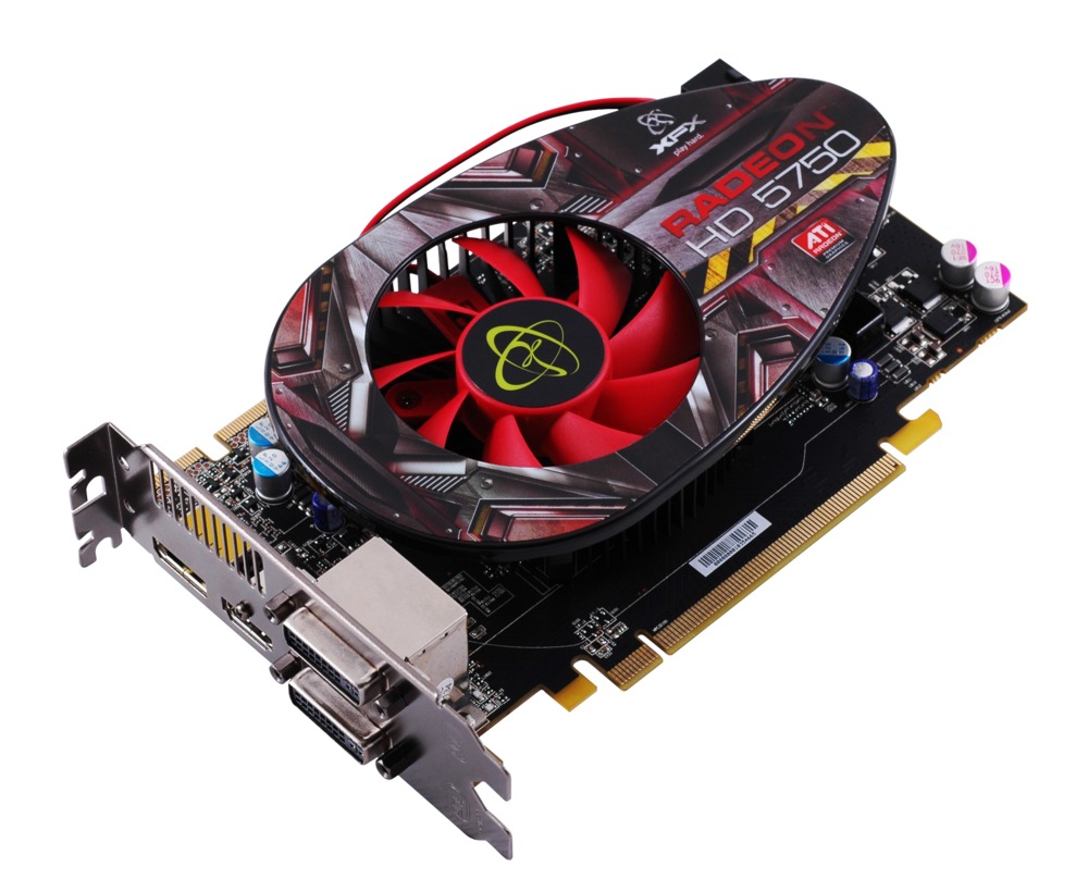 Configure a PC with XFX Radeon HD 5750 1GB