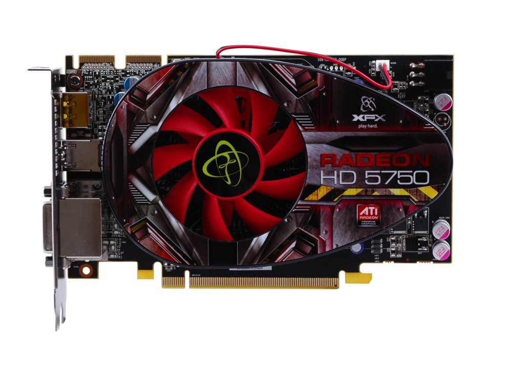 Configure a PC with XFX Radeon HD 5750 1GB