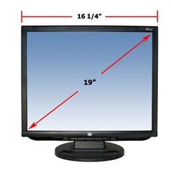 Configure a PC with CTL 191LX LCD 19 Inch LCD Monitor: Black w/ Speakers