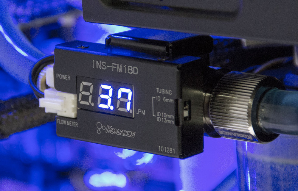 Configure PC w/ Liquid Cooling Other Koolance INSFM18D Coolant Flow