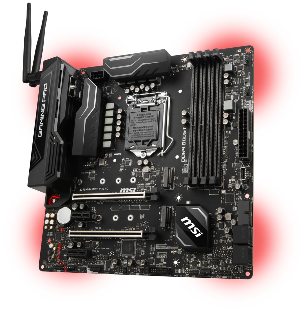 MSI MORTAR Z370M ANTEC CX200M デスクトップPC Specification Z370M MORTAR | MSI USA