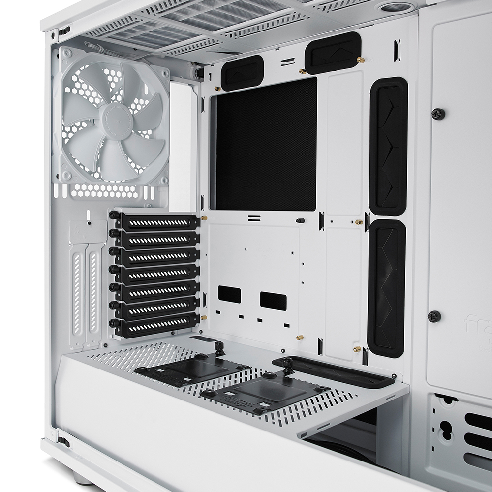 Define R6 White TG ATX Mid Tower Case - Walmart.com