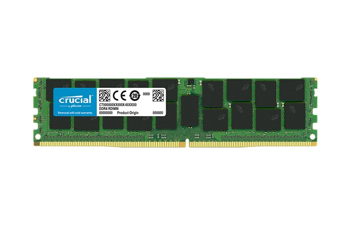 Configure PC w/ Crucial DDR4-3200 64GB ECC Reg.