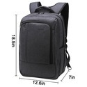 Lapacker Unisex Water Resistant 17 Inch laptop backpack Picture 39520