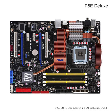 Asus P5E Deluxe Main Picture