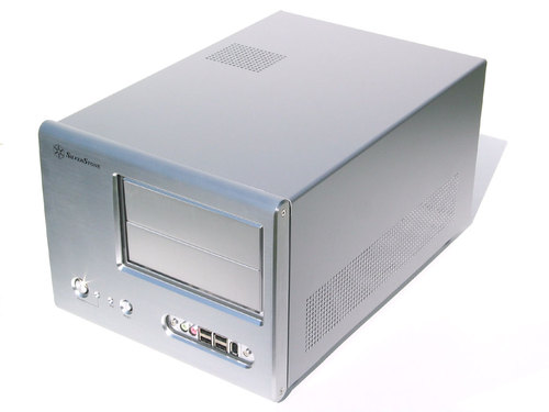 Silverstone SG01-F (Silver) Micro-ATX Main Picture