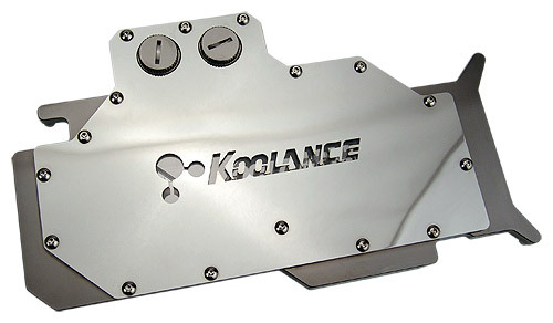 Liquid Cooling: Video: Koolance Radeon HD 4870X2 Waterblock Main Picture