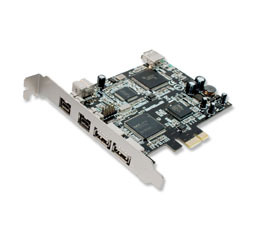 SYBA USB/1394b PCI-Express card Main Picture