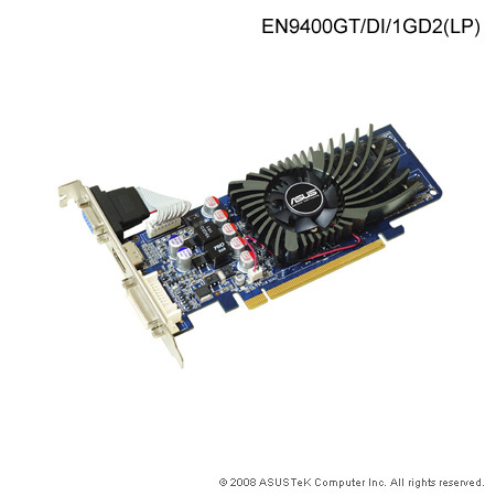 Asus GeForce 9400GT 1GB Low Profile Main Picture