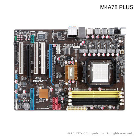 Asus M4A78 Plus Main Picture