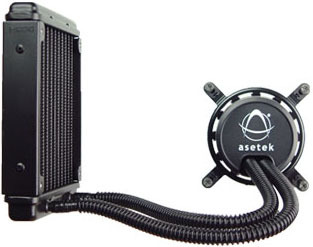 Asetek 550LC CPU Liquid Cooling System Main Picture