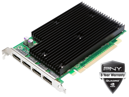 PNY Quadro NVS 450 512MB (with DVI Adapters) Main Picture