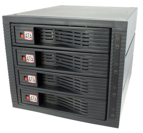 Kingwin 4-Hard Drive Hot Swap Rack Main Picture