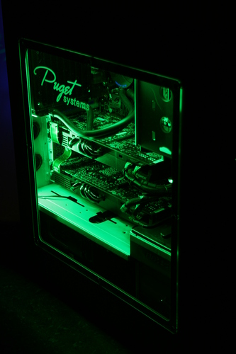Case Mod Package - Green LED Lighting Main Picture