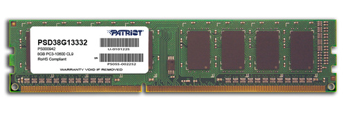 Patriot Signature DDR3-1333 8GB Main Picture