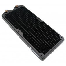 Liquid Cooling: Other: Special Order Part - Koolance HX-CU1402V 2x140mm Radiator Main Picture