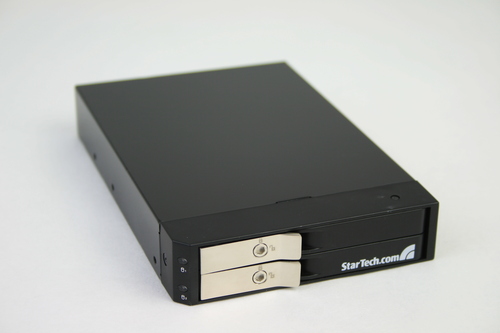 Special Order Part - StarTech 2-Drive 2.5-inch to 3.5-inch Trayless Removable Bay Kit Main Picture