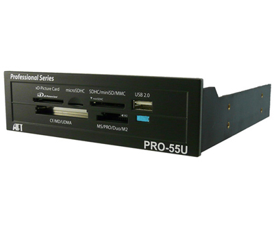 Configure a PC with Atech PRO-55U USB 2.0 Internal Card Reader