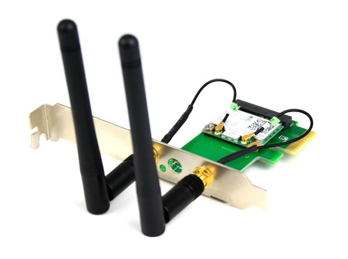 Intel WiFi 7260.HMW 867 Mbps 802.11ac Mini-PCIe Card w/ Desktop Adapter Kit (no bluetooth) Main Picture