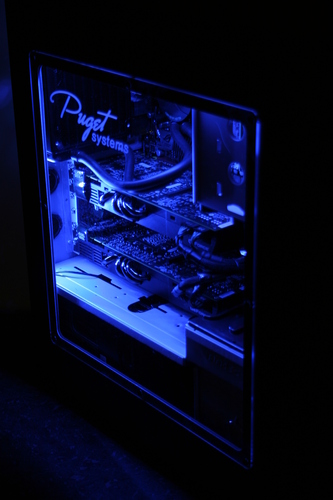 Configure a PC with Case Mod Package - Blue LED Lighting