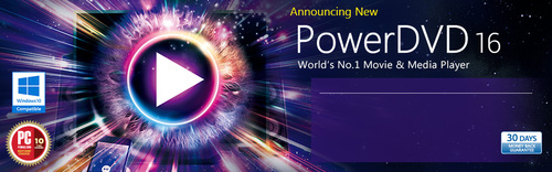 Cyberlink PowerDVD 16 Ultra OEM Main Picture