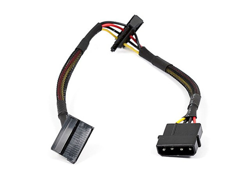 Molex to two SATA Power Adapter (Inline) Main Picture