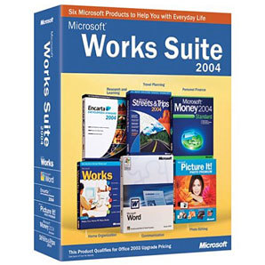 Microsoft Works Suite 2004 Main Picture