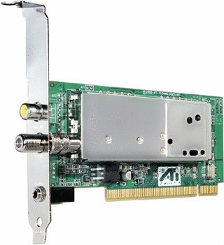 Configure a PC with ATI E-Home TV Wonder PCI Tuner