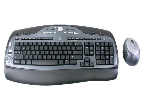 Logitech Cordless Desktop LX700 Black Combo Main Picture