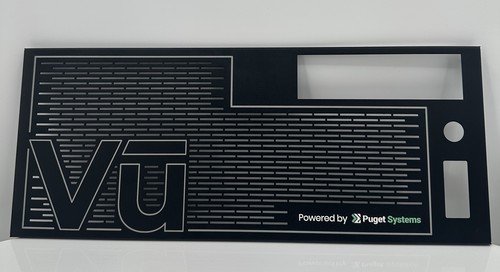 Sliger / Vu Custom 4U Front Panel Rev 1 Main Picture