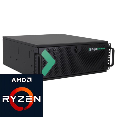 Puget Rackstation Ryzen X670E R121-4U Main Picture