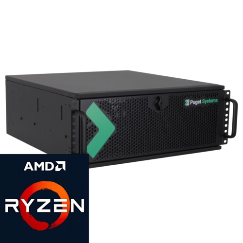 Puget Rackstation Ryzen X870E R132-4U Main Picture