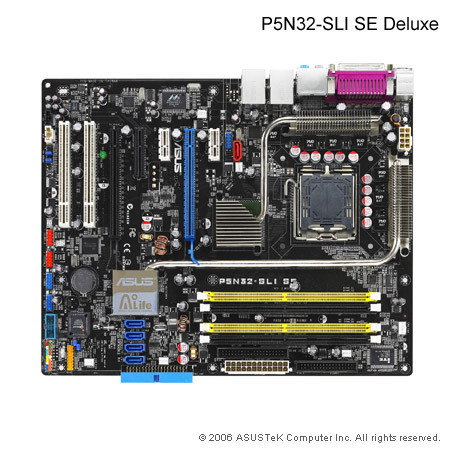 Asus P5N32-SLI SE Deluxe Main Picture