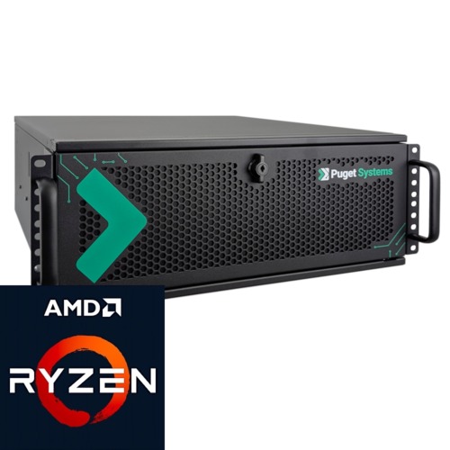 Puget Rackstation Ryzen X870E R132-4U Main Picture