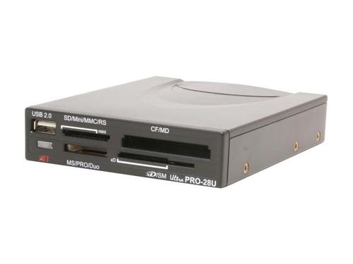 ATech 28-in-1 PRO-28U USB 2.0 Internal/External Card Reader (black) Main Picture