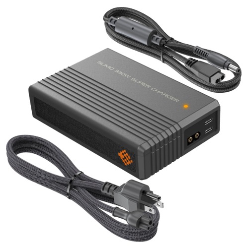 SlimQ 330W DC & USB C GaN Charger Main Picture