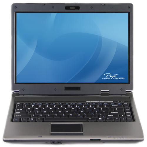 Puget M400i 14.1 inch Notebook (SATA) w/ DVDRW Main Picture
