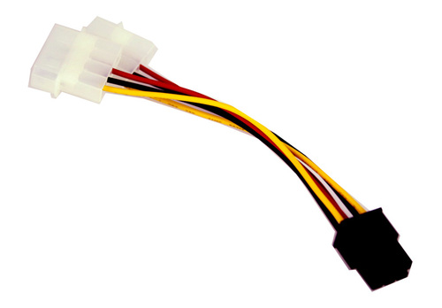 Molex to Six Pin Video Card Power Adapter Main Picture