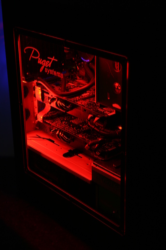 Case Mod Package - Red LED Lighting Main Picture