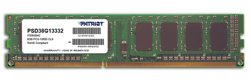Patriot Signature DDR3-1333 8GB Main Picture