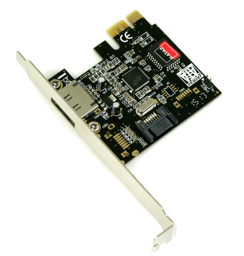 SYBA SATA/eSATA II (3.0Gb/s) PCI-Express card Main Picture