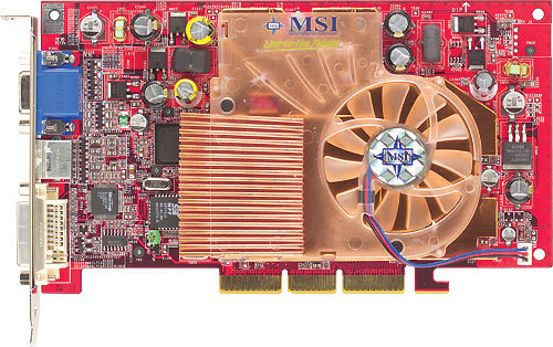 MSI GeForce4 Ti 4200 128mb 8X AGP Main Picture