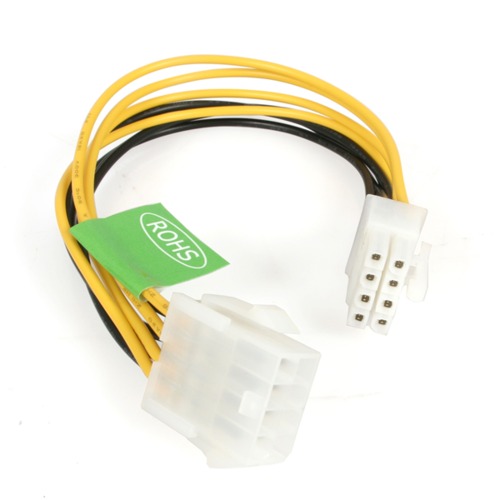 8-pin 8in ATX12V EPS CPU Power Extension Cable Main Picture