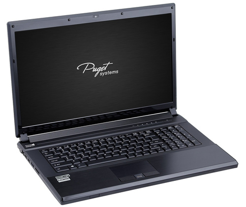 Puget M765i 17-inch Notebook Main Picture
