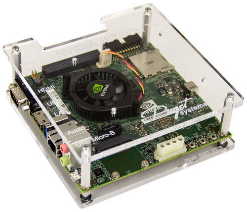 Puget Systems Acrylic Development Enclosure for NVIDIA Jetson TK1 Main Picture
