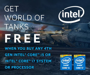 Intel Bundle: World of Tanks Pack [with Intel Haswell CPU only] Main Picture