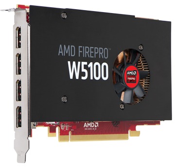 AMD FirePro W5100 PCI-E 4GB (100-505737) Main Picture