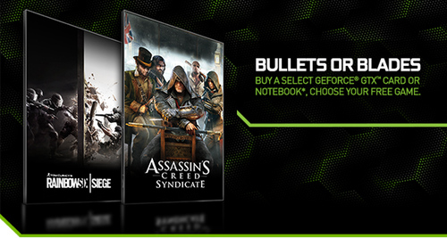NVIDIA Bundle: Bullets or Blades Bundle [with NVIDIA GTX 970 or higher] Main Picture
