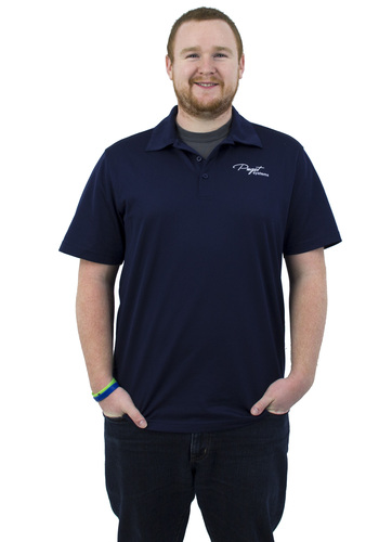 Puget Mens Navy Polo (large) Main Picture