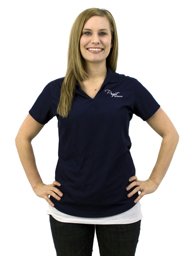 Puget Womens Navy Polo (small) Main Picture